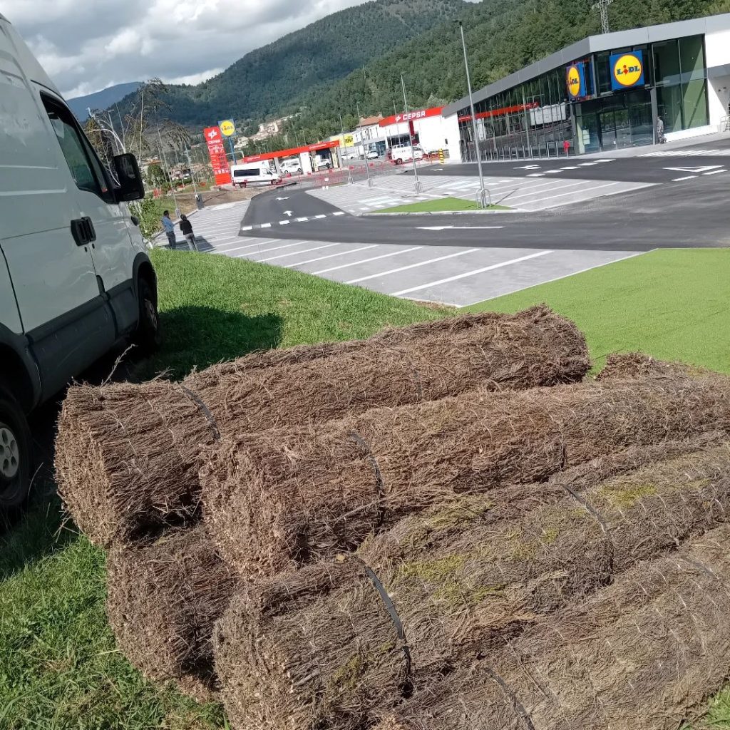 Entregats rotlles de bruc Natural a Ripoll