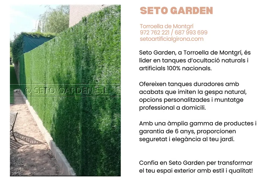 Seto Garden, publicitat a la web de FESTES CATALUNYA