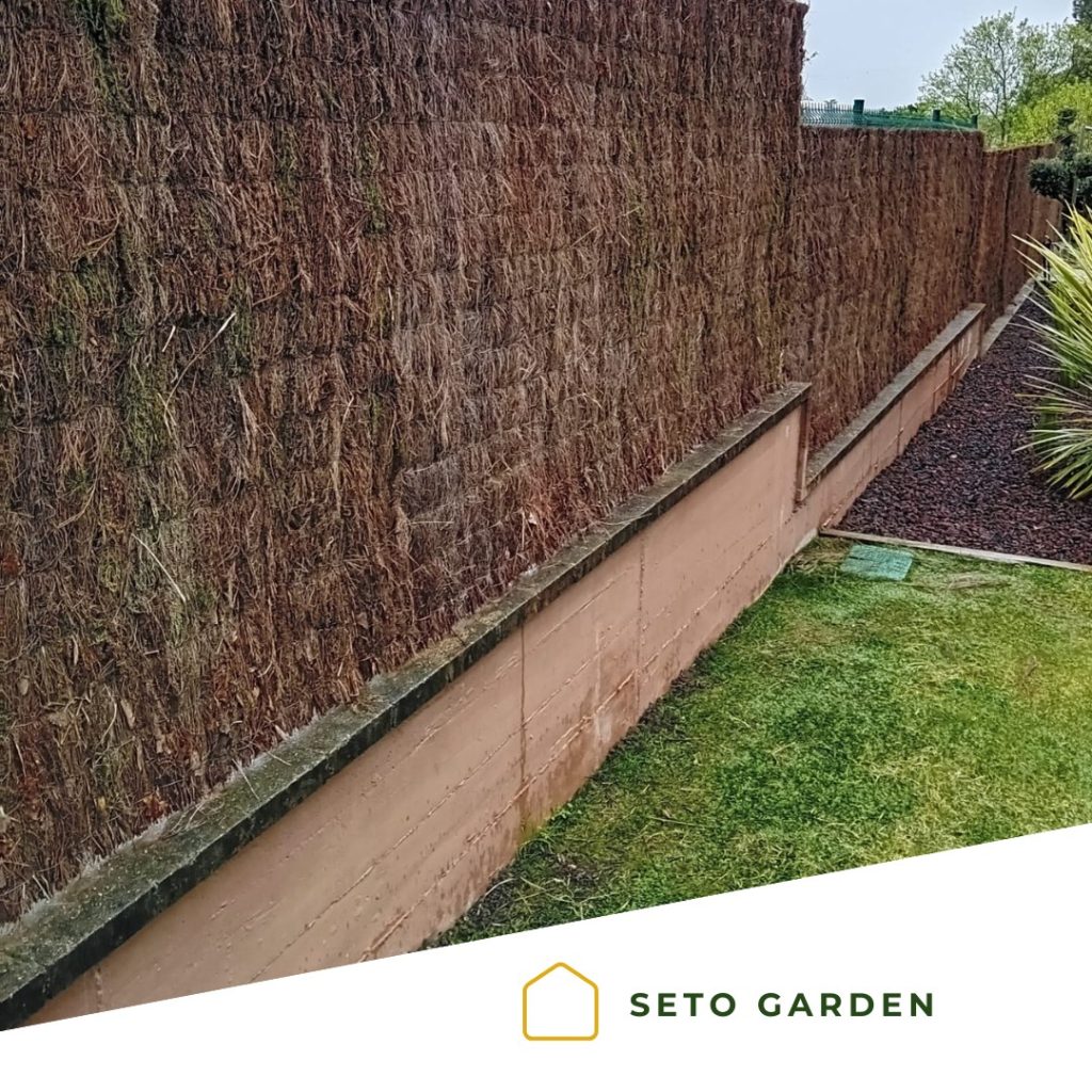 El antes y el despues de Seto Garden