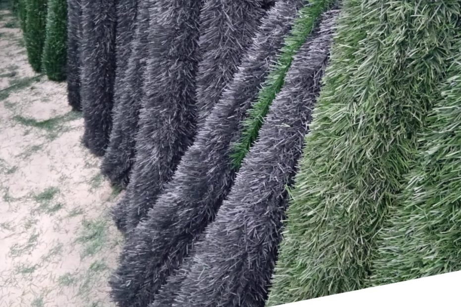 ¿Seto artificial verde o gris?