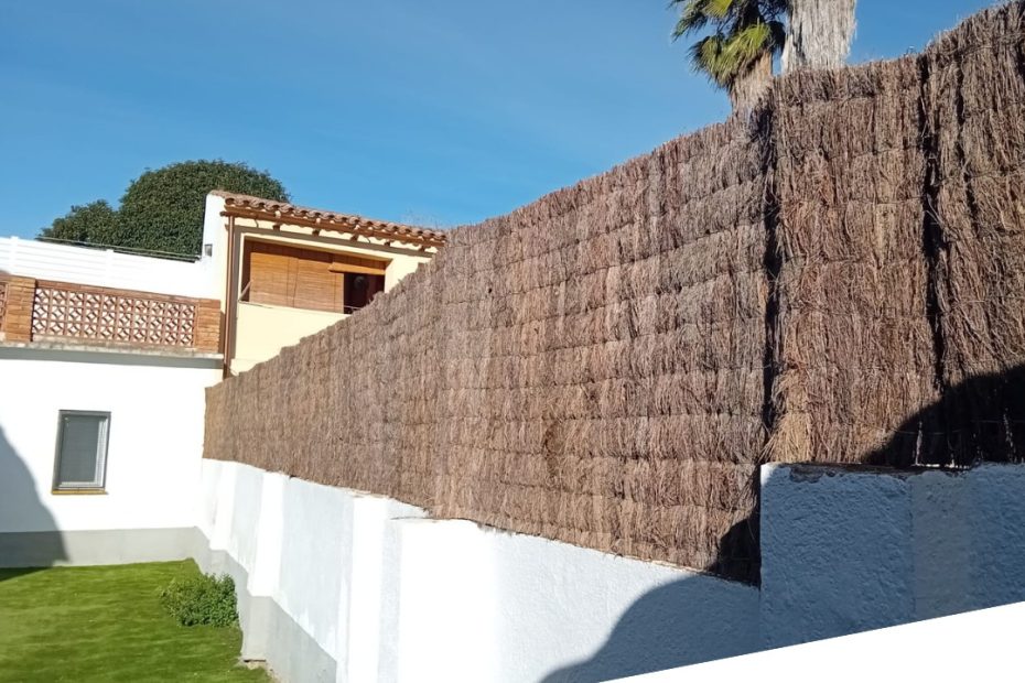 Antes y después de una valla